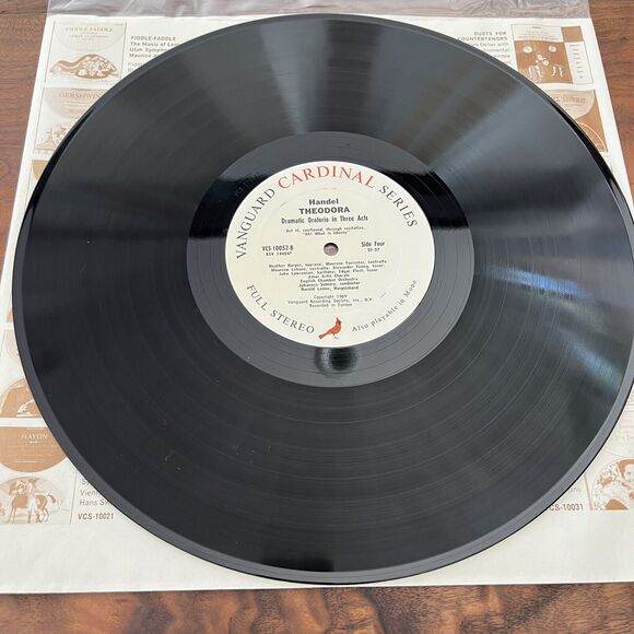 Handel Theodora Dramatic Oratorio 3xLP Box Set Vanguard VCS-10050/1/2 1969 - Picture 9 of 11